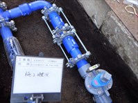 受水槽式から直結直圧式に変更及び共用部給水配管の更新工事2