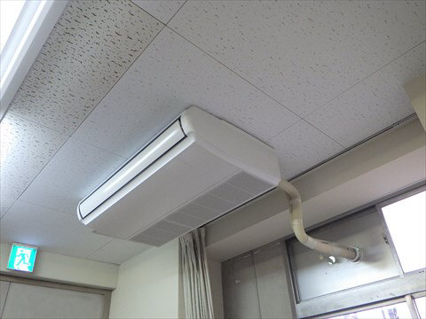 空調機器の取り換え工事4