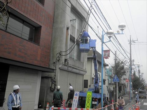 看板撤去工事3