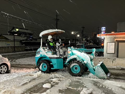 雪害対応