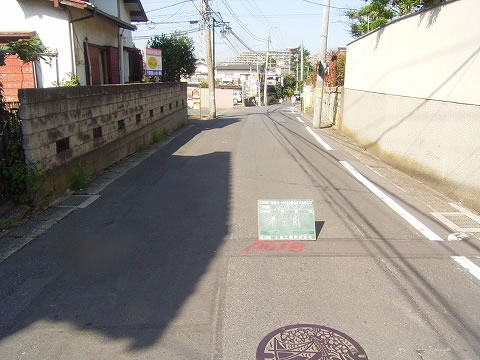 道路舗装工事施工前