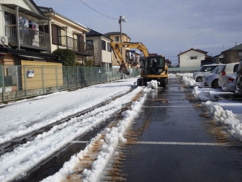 除雪作業4