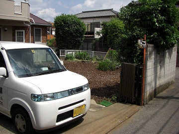 家屋解体及び駐車場工事2