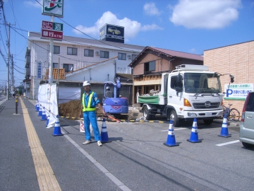 地下貯蔵タンク撤去工事2