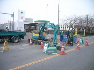 水道工事画像10宅内の水道管引き込み工事