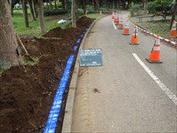 県単公園整備工事（行田公園・東側水道管更新）1