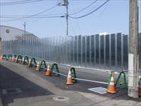 校舎建替えに伴う先行工事（記念館及びプール解体並びにスロープ設置）1