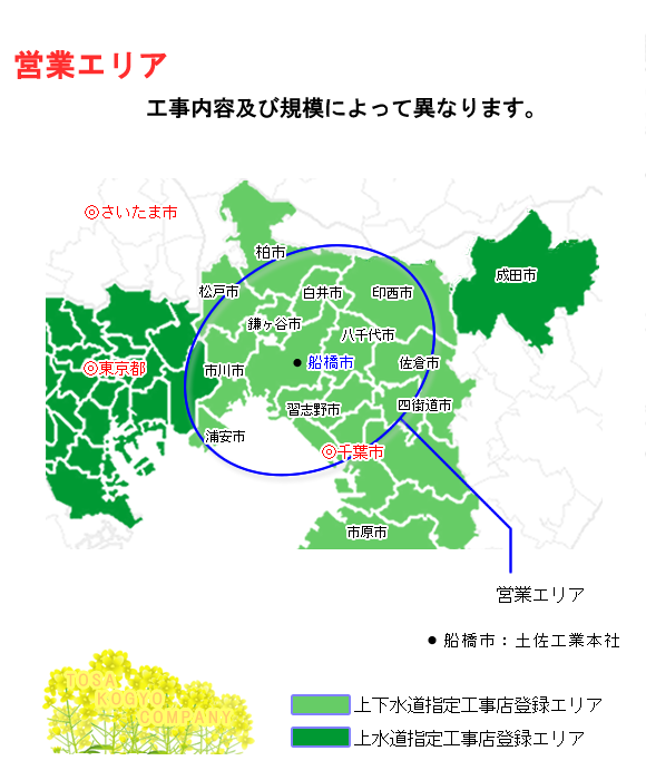 営業エリア