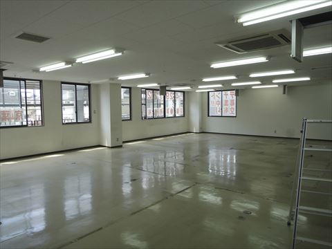 バレエ教室内装工事施工前